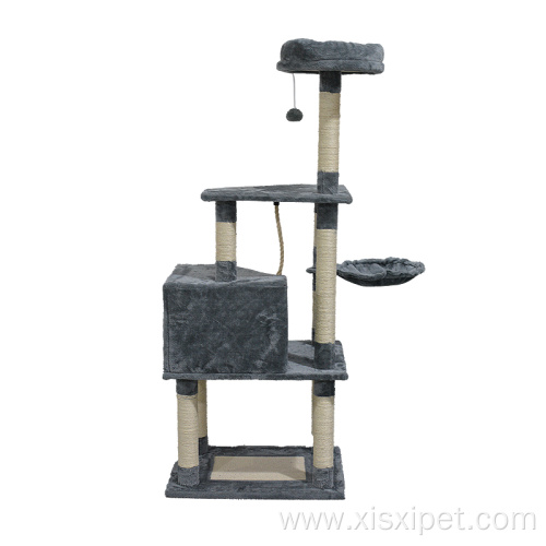 Comfortable Short Plush Cat Scratcher Toys Cat tree